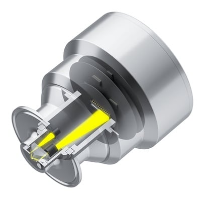 Inline Refractometry: Reliable Liquid Concentration Measurement Despite Foam, Fouling and Drift 5 Vaisala polaris pr53ac core optics animation for Inline Refractometry